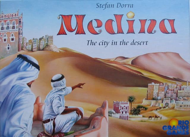 Portada juego de mesa Medina