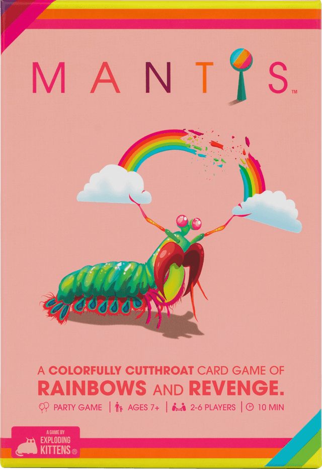 Portada juego de mesa MANTIS