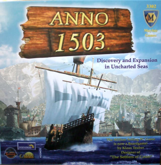 Portada juego de mesa Anno 1503