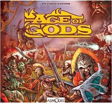 Portada juego de mesa Age of Gods