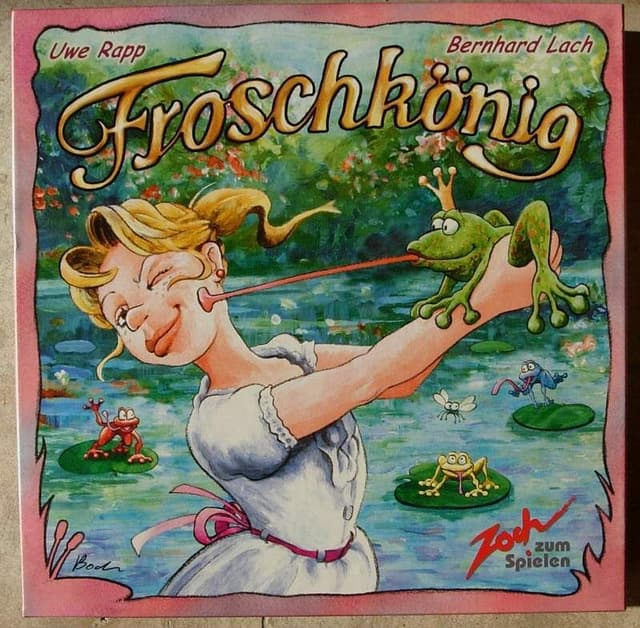 Portada juego de mesa Froschkönig