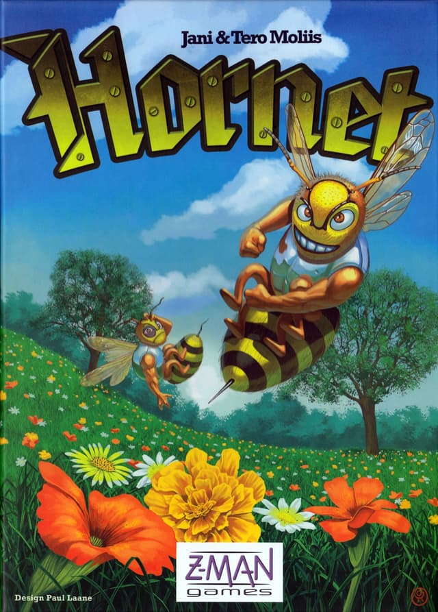 Portada juego de mesa Hornet