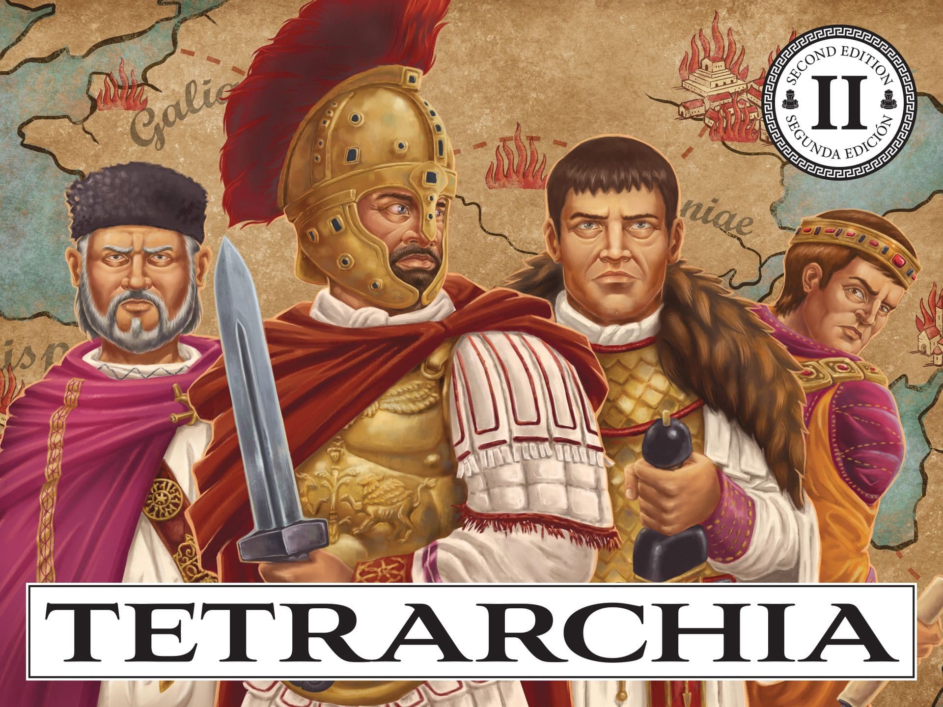 Juego de mesa Tetrarchia