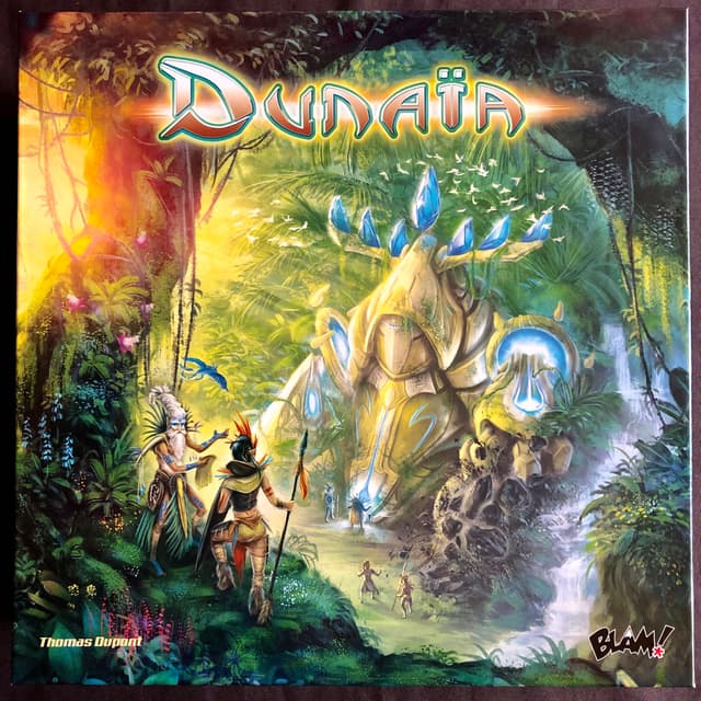 Portada juego de mesa Dunaïa