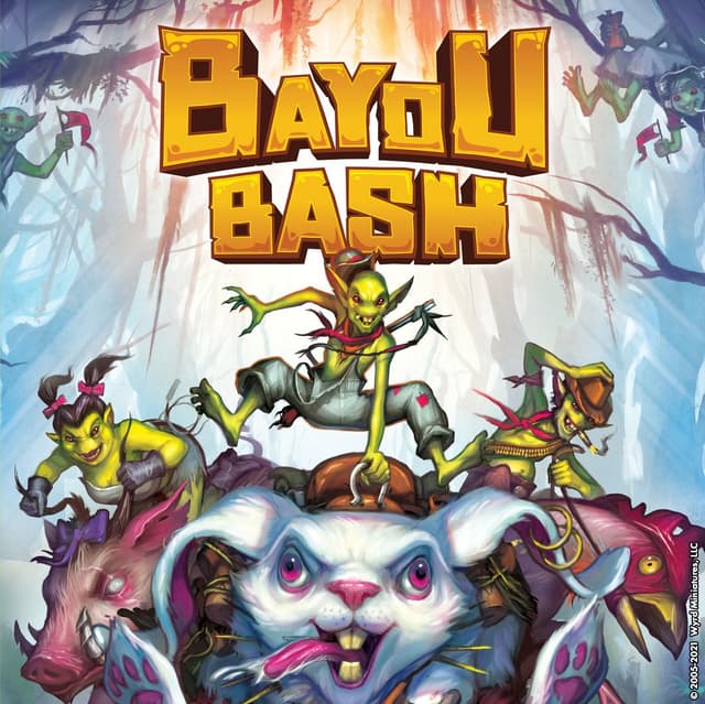 Portada juego de mesa Bayou Bash