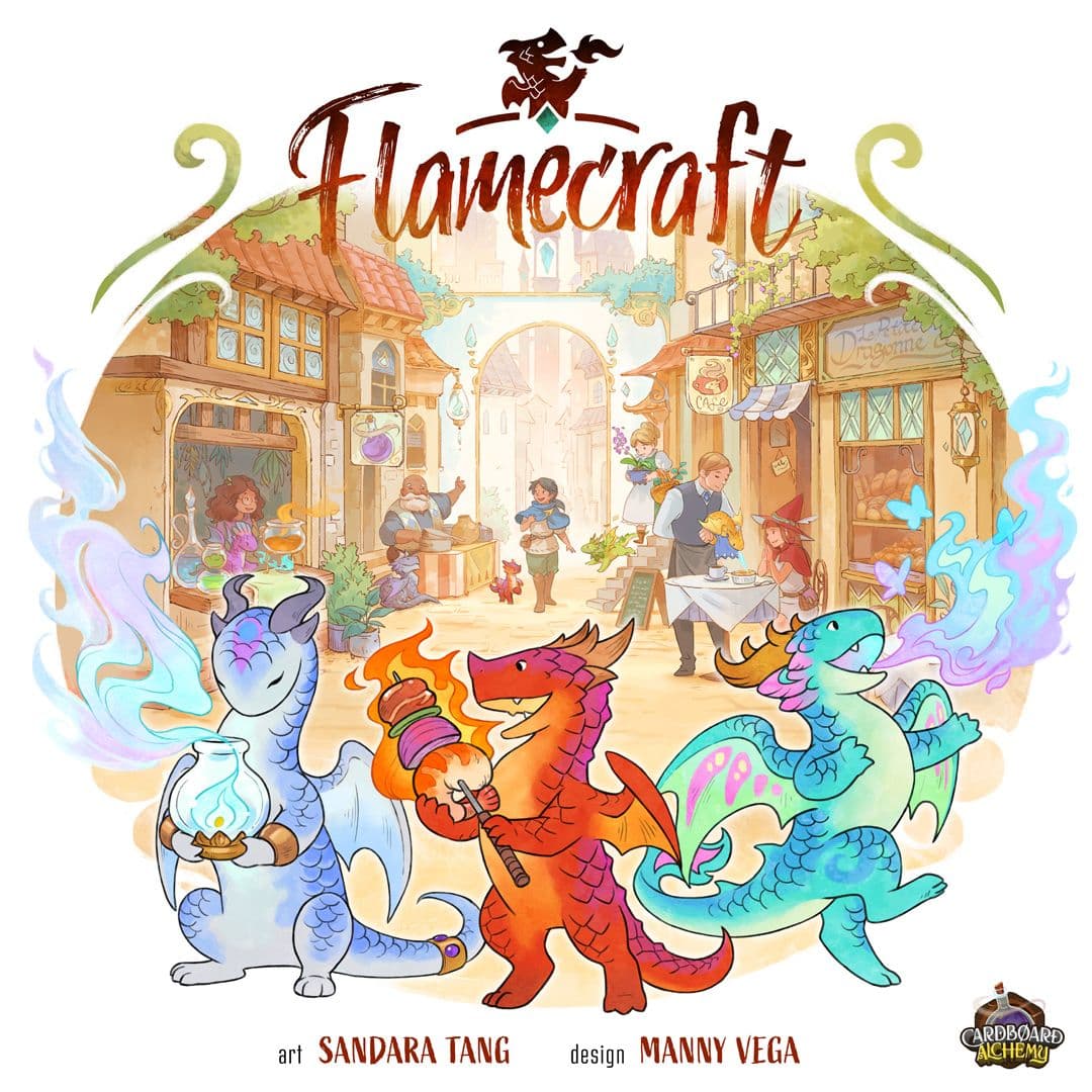 Juego de mesa Flamecraft
