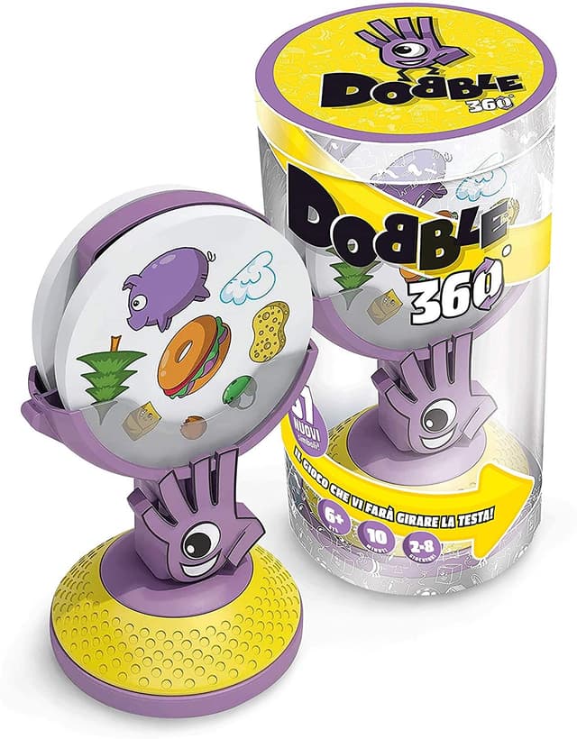 Portada juego de mesa Dobble: 360°