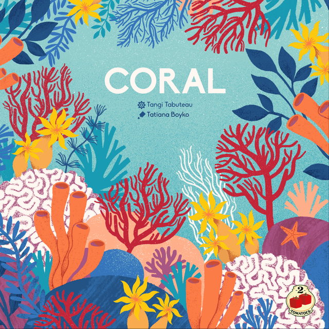 Portada juego de mesa Coral