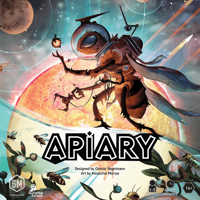 Portada juego de mesa Apiario