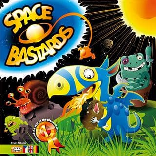 Portada juego de mesa Space Bastards