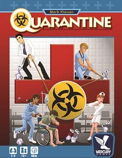 Portada juego de mesa Quarantine