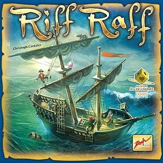 Portada juego de mesa Riff Raff