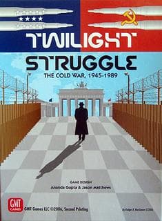 Portada juego de mesa Twilight Struggle