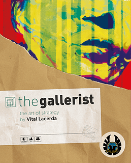 Portada juego de mesa The Gallerist