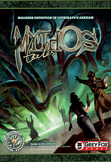 Portada juego de mesa Mythos Tales