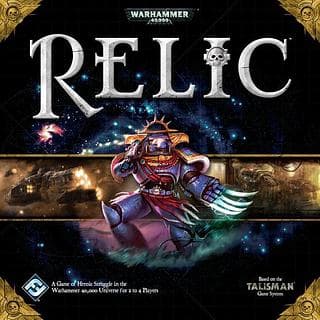 Portada juego de mesa Relic