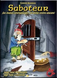 Portada juego de mesa Saboteur Deluxe