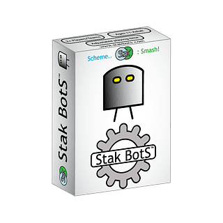 Portada juego de mesa Stak Bots