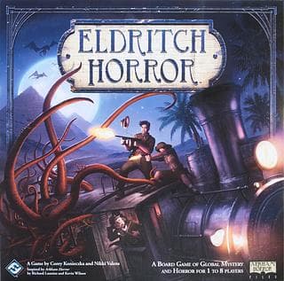 Portada juego de mesa Eldritch Horror