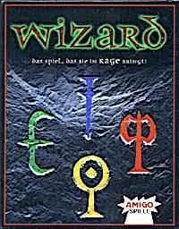 Portada juego de mesa Wizard