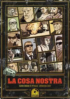Portada juego de mesa La Cosa Nostra