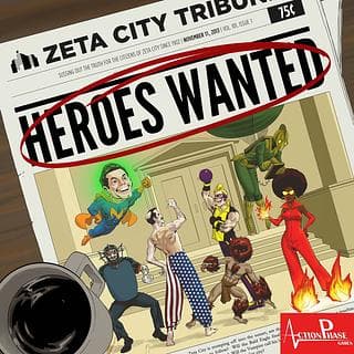 Juego de mesa Heroes Wanted