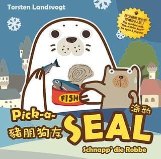 Portada juego de mesa Pick-a-Foca