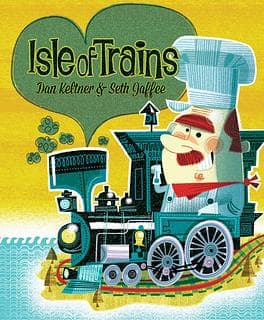 Portada juego de mesa ¡A todo tren!