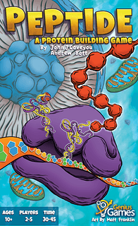 Portada juego de mesa Peptide