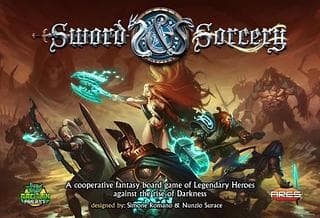 Portada juego de mesa Sword & Sorcery