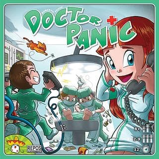 Portada juego de mesa Doctor Panic