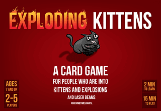 Juego de mesa Exploding Kittens