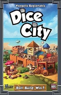 Portada juego de mesa Dice City
