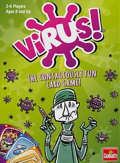 Portada juego de mesa Virus!