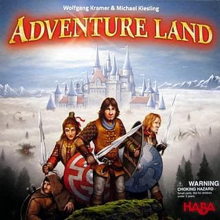 Portada juego de mesa Adventure Land