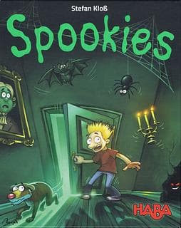 Portada juego de mesa Spookies