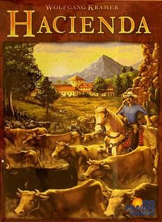Portada juego de mesa Hacienda