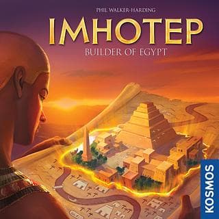 Portada juego de mesa Imhotep