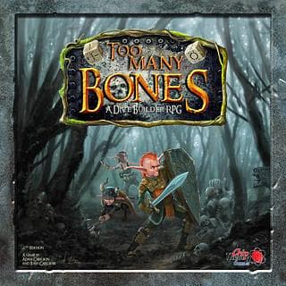 Portada juego de mesa Too Many Bones