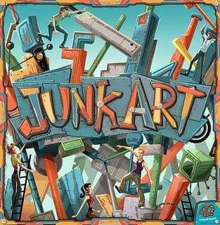 Portada juego de mesa Junk Art