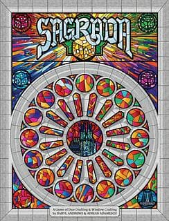 Portada juego de mesa Sagrada