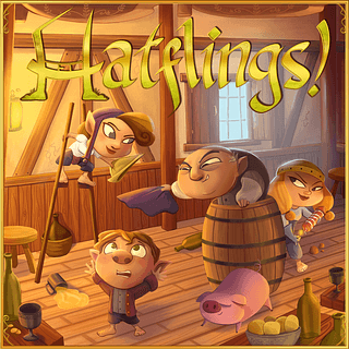 Portada juego de mesa Hatflings!