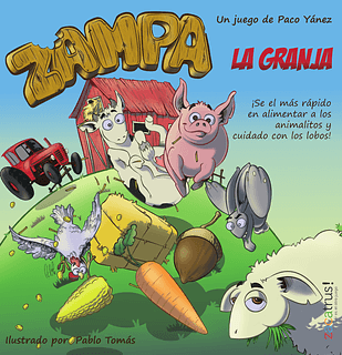 Portada juego de mesa Zampa La Granja