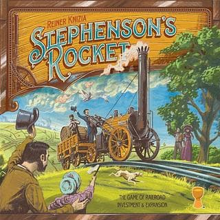 Portada juego de mesa Stephenson's Rocket
