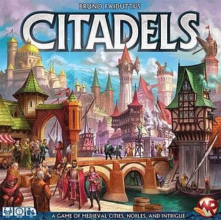 Portada juego de mesa Ciudadelas Deluxe