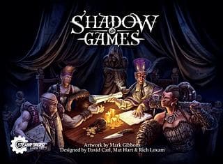 Portada juego de mesa Shadow Games