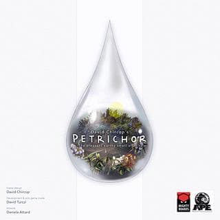 Portada juego de mesa Petrichor