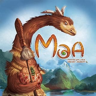 Portada juego de mesa Moa