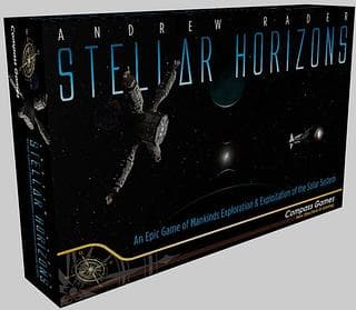 Portada juego de mesa Stellar Horizons