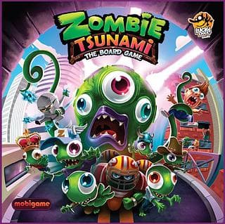 Portada juego de mesa Zombie Tsunami